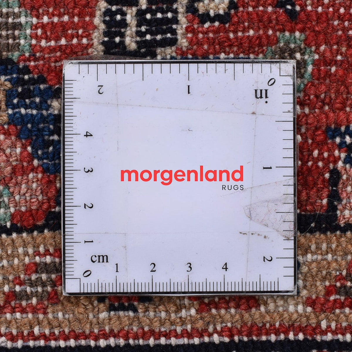 Tapis de couloir Tapis persan - Nomadic - 412 x 89 cm - rouge