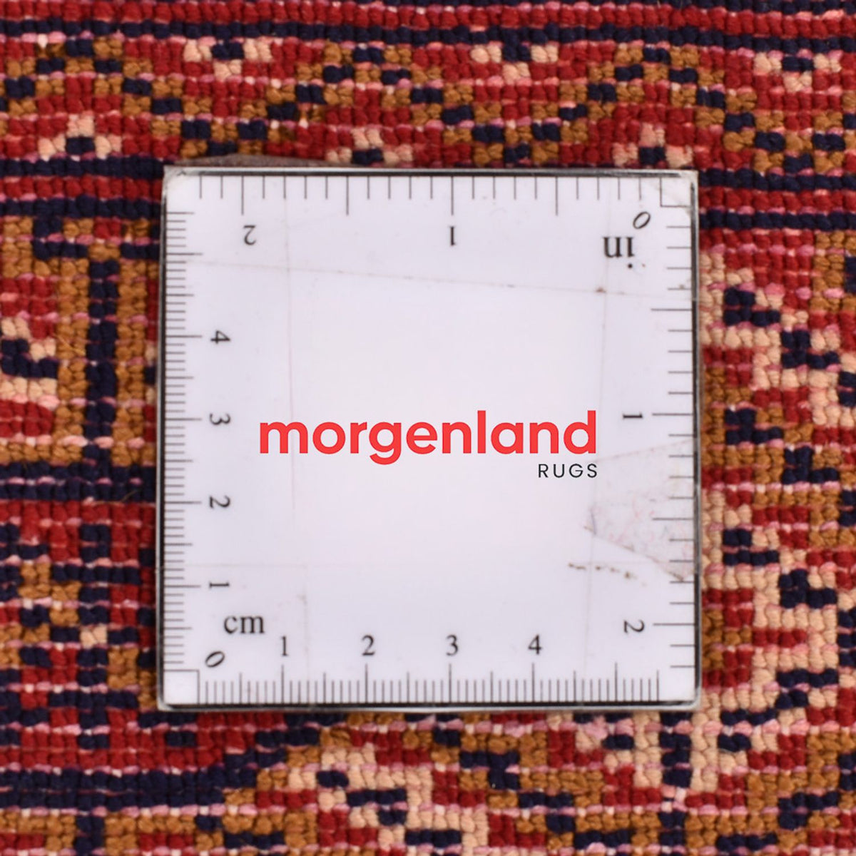 Tapis de couloir Tapis Turkaman - 377 x 104 cm - rouge foncé