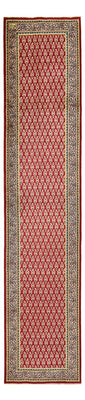 Tapis de couloir Tapis persan - Tabriz - 475 x 99 cm - rouge