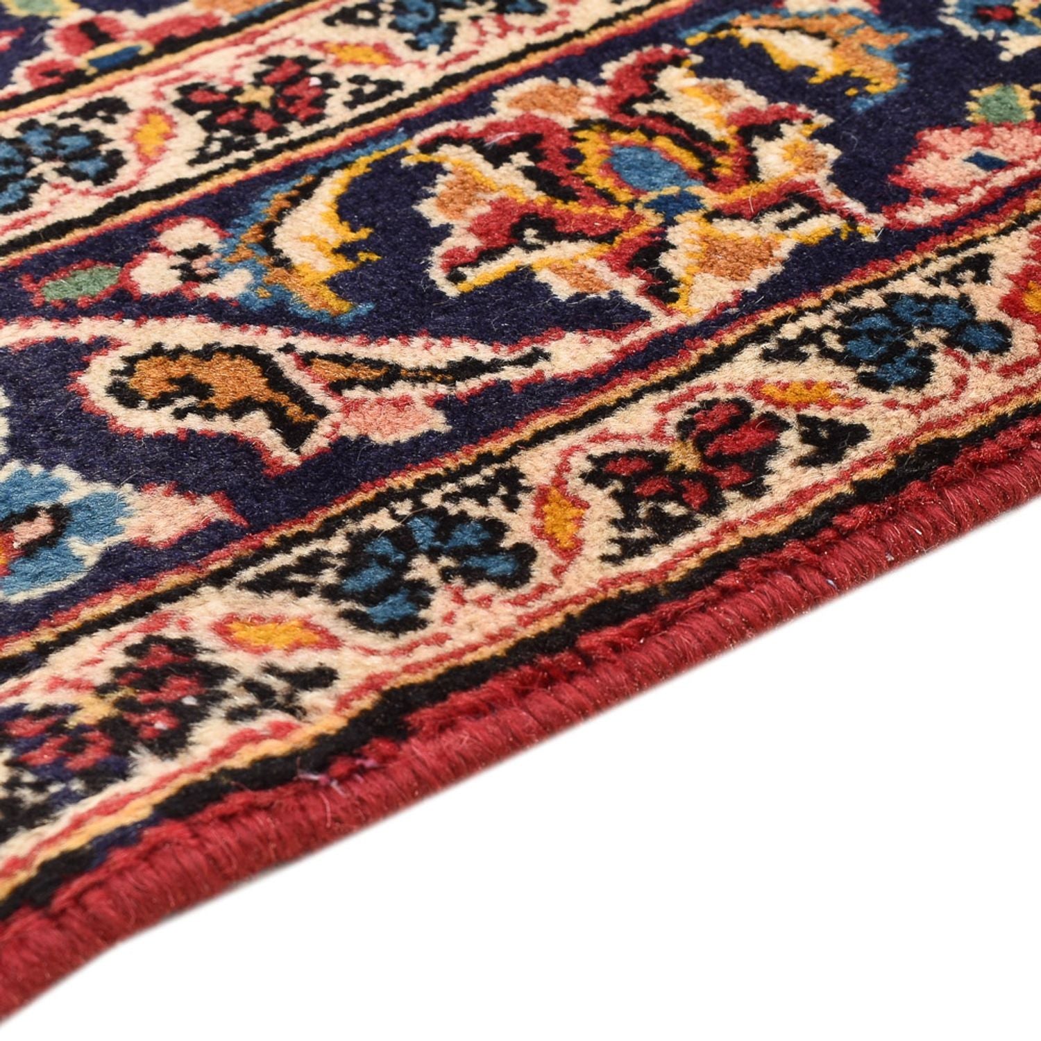 Tapis persan - Keshan - 142 x 100 cm - rouge