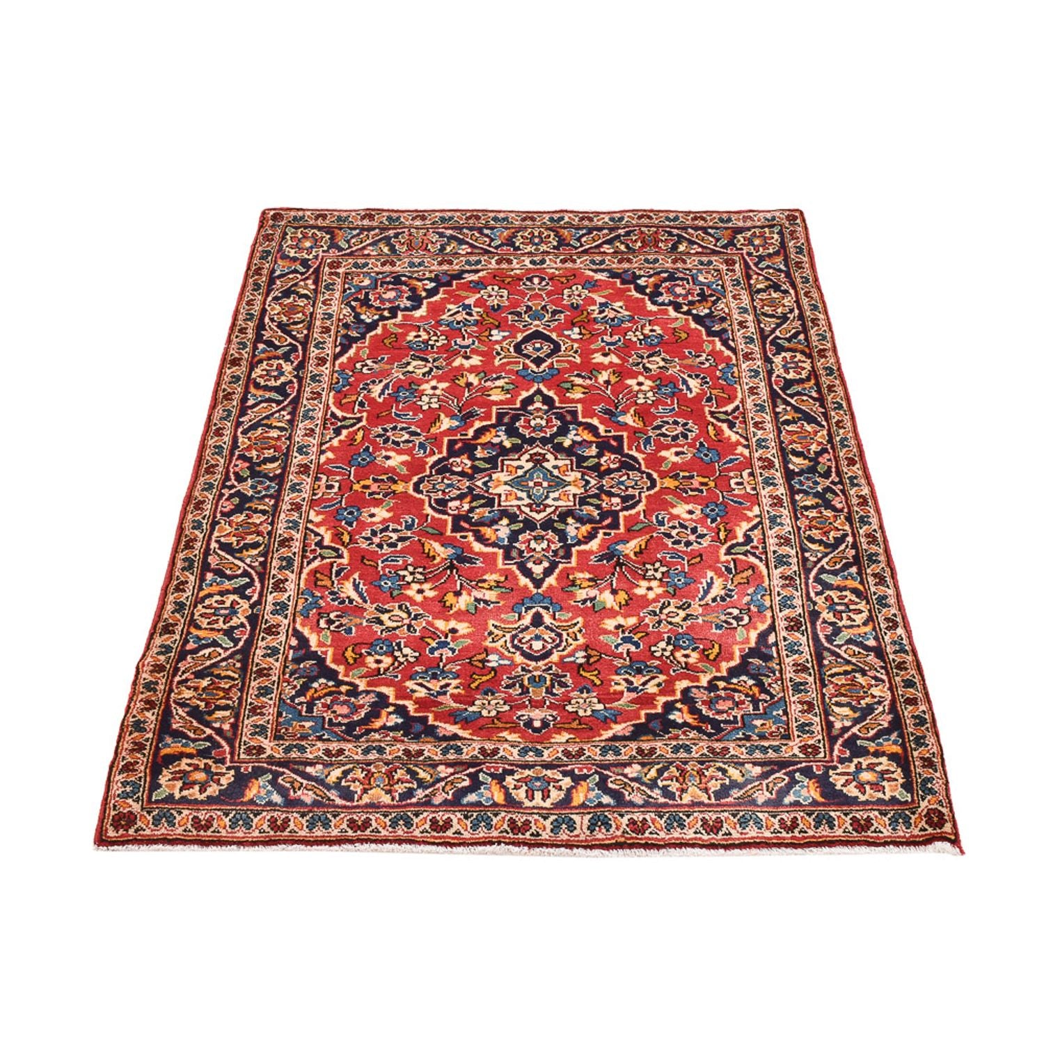 Tapis persan - Keshan - 142 x 100 cm - rouge