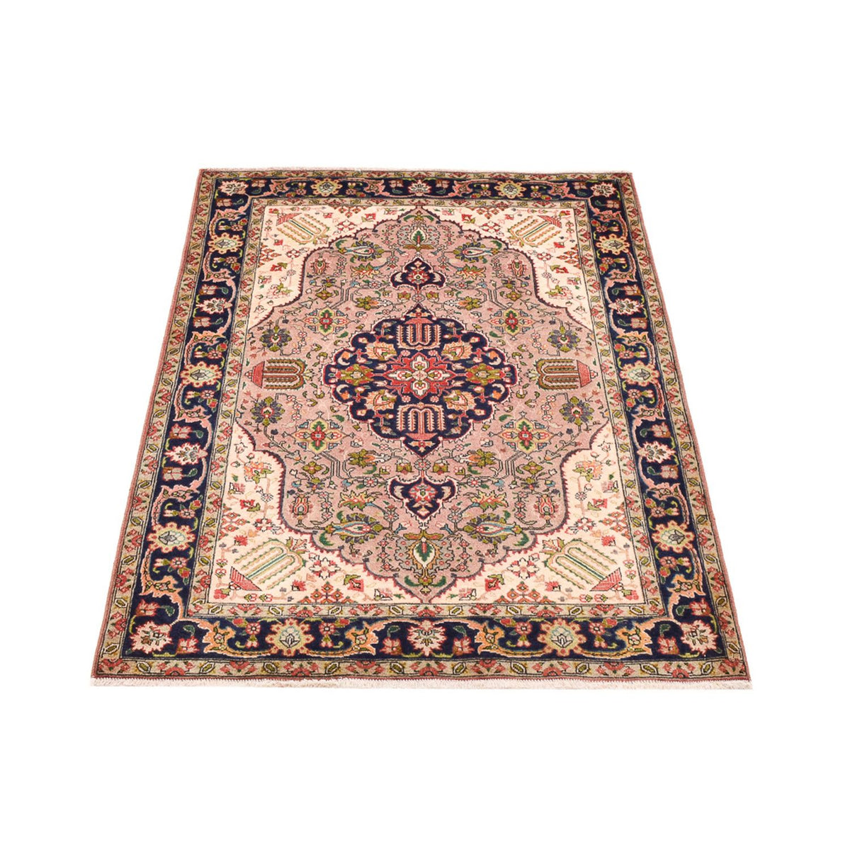 Tapis persan - Tabriz - 140 x 100 cm - beige