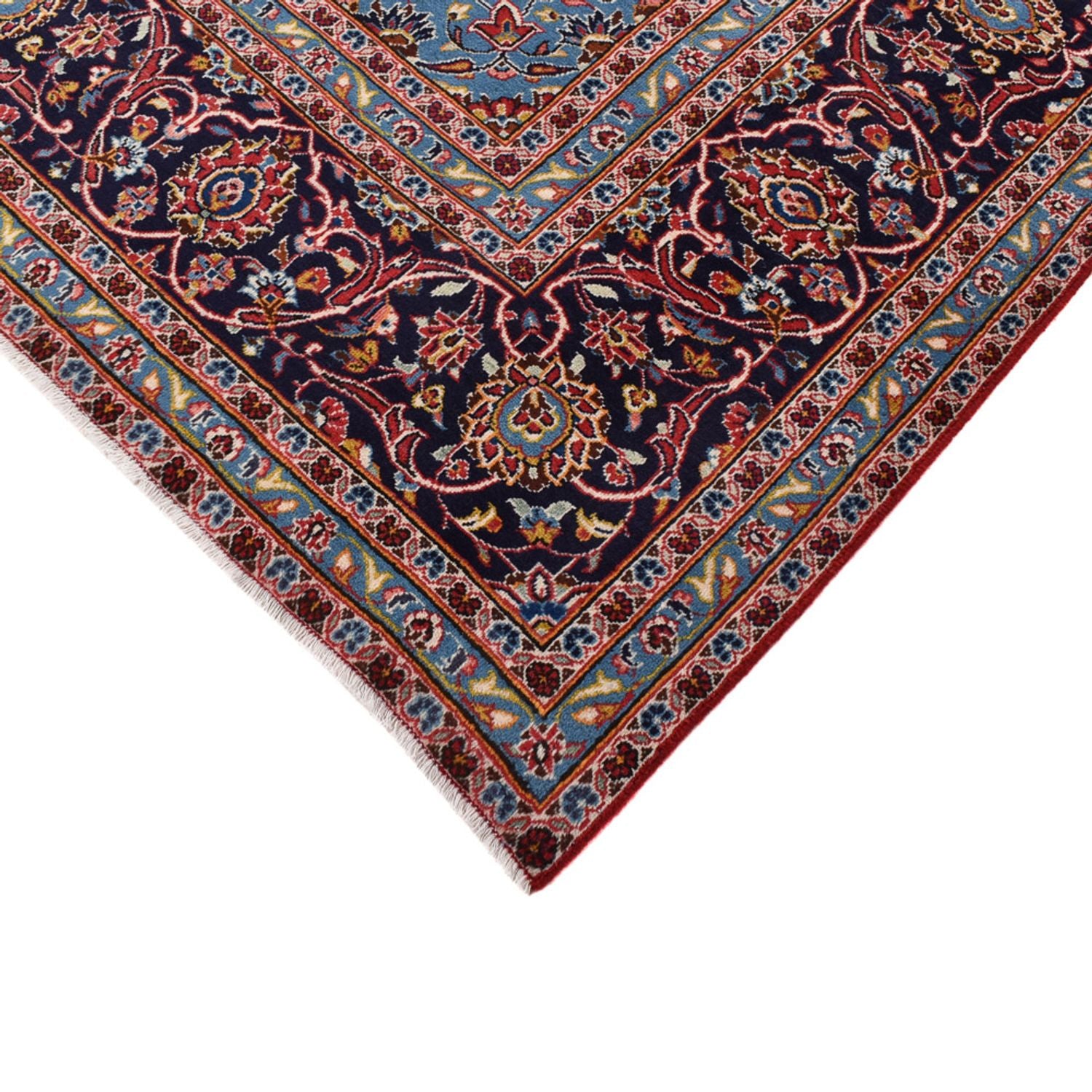 Tapis persan - Keshan - 395 x 286 cm - rouge