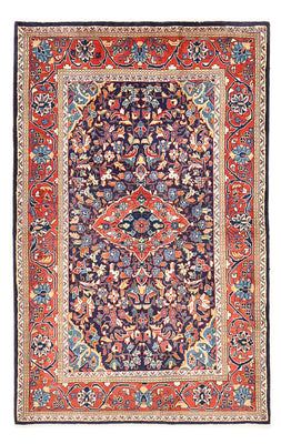 Tapis persan - Nomadic - 170 x 110 cm - bleu foncé