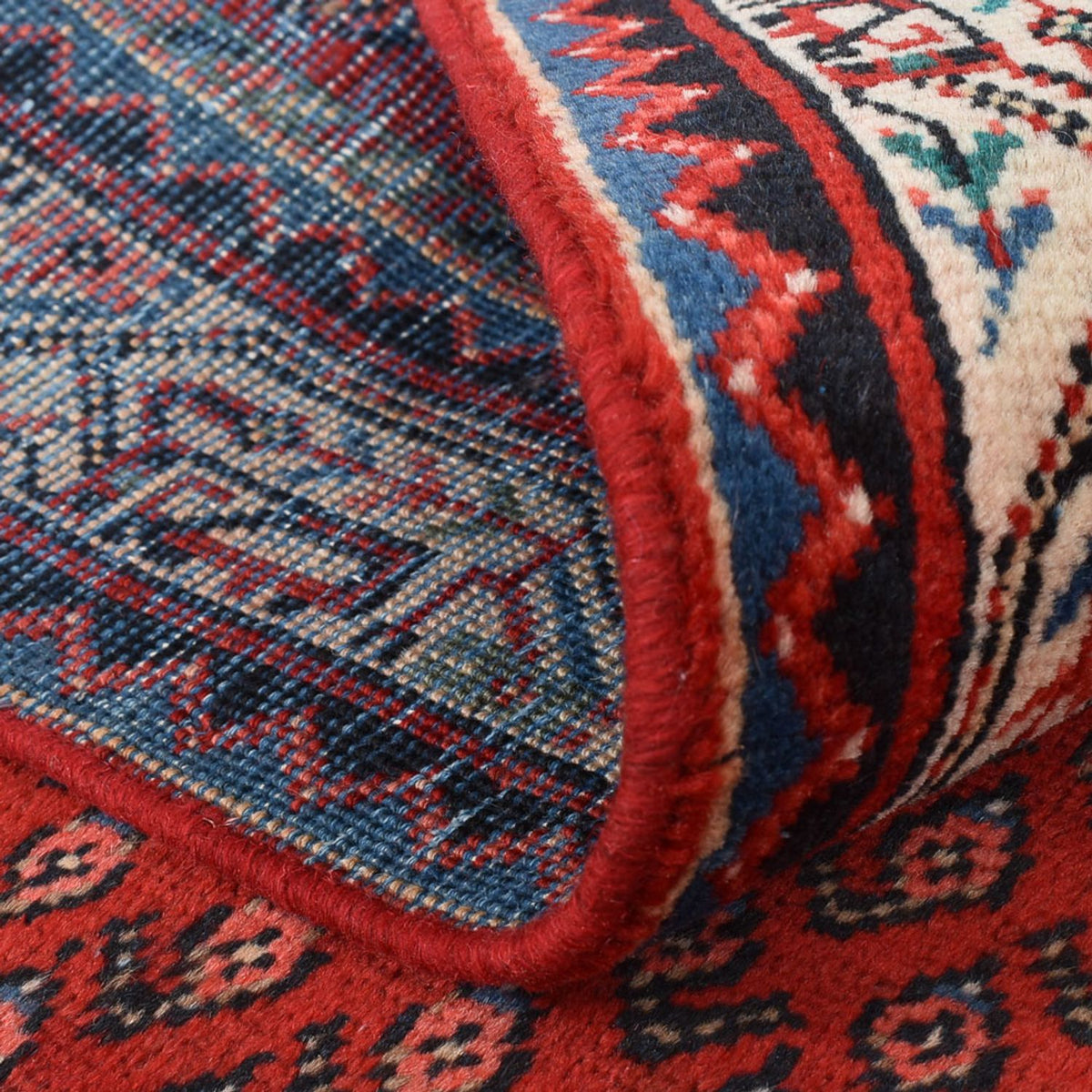 Tapis de couloir Tapis persan - Classique - 307 x 103 cm - rouge