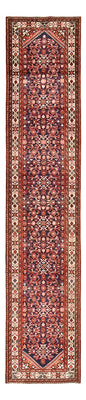 Tapis de couloir Tapis persan - Nomadic - 419 x 88 cm - rouge bordeaux