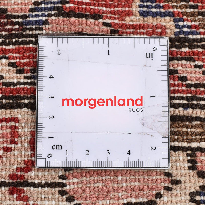 Tapis de couloir Tapis persan - Nomadic - 419 x 88 cm - rouge bordeaux