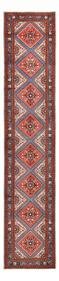 Tapis de couloir Tapis persan - Nomadic - 386 x 78 cm - rouge clair