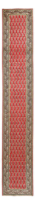 Tapis de couloir Tapis persan - Tabriz - 457 x 71 cm - rouge