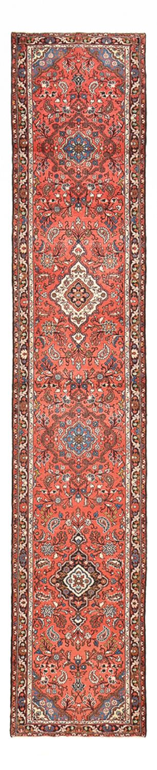 Tapis de couloir Tapis persan - Nomadic - 420 x 78 cm - rouge