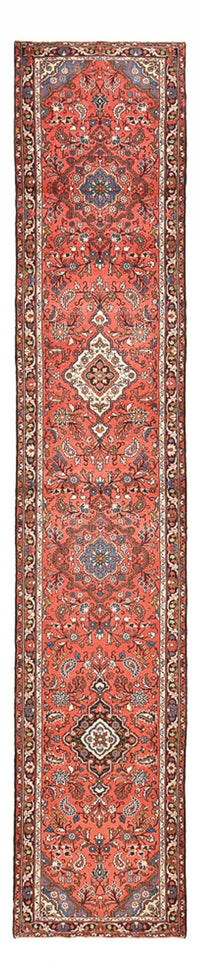 Tapis de couloir Tapis persan - Nomadic - 420 x 78 cm - rouge