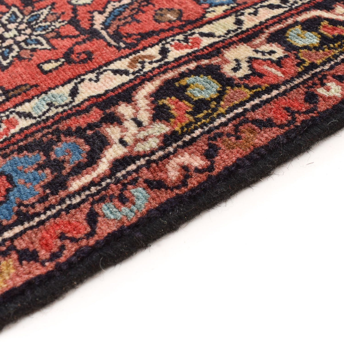 Tapis de couloir Tapis persan - Nomadic - 420 x 78 cm - rouge