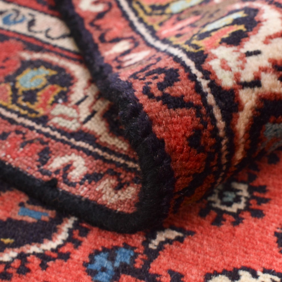 Tapis de couloir Tapis persan - Nomadic - 420 x 78 cm - rouge