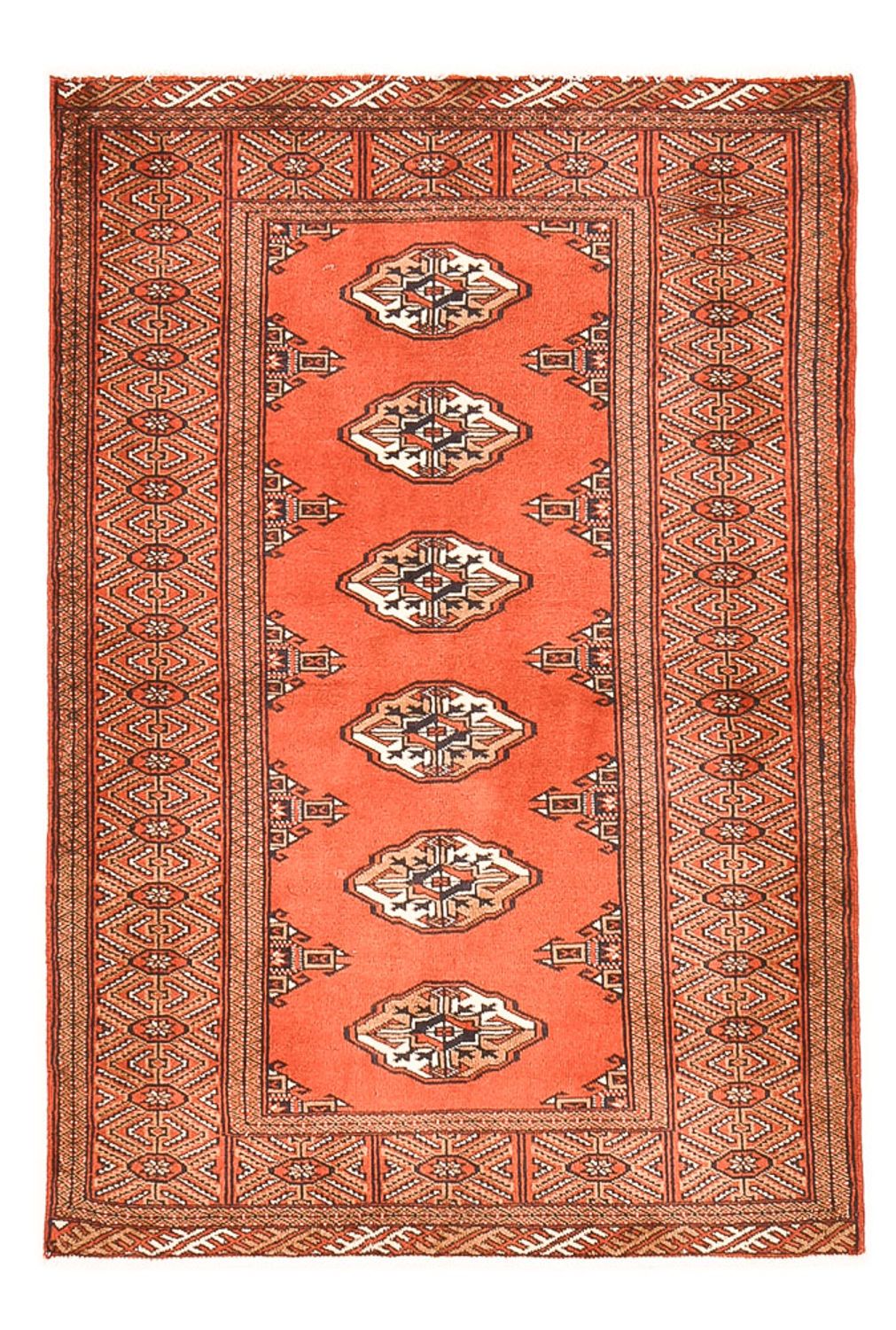 Tapis persan - Nomadic - 151 x 100 cm - orange