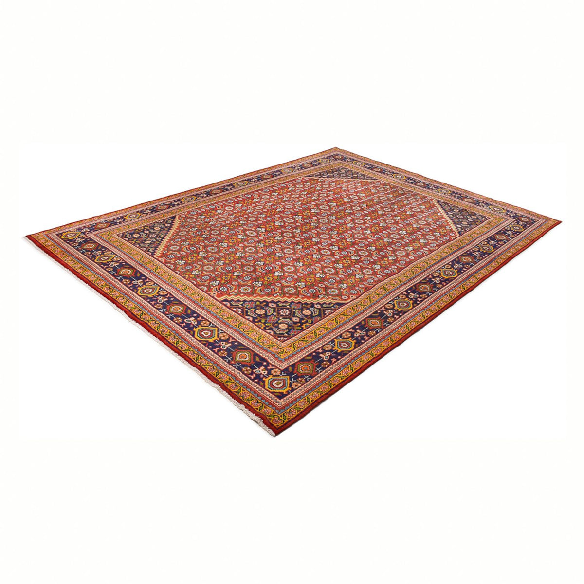 Tapis persan - Classique - 365 x 272 cm - rouge foncé