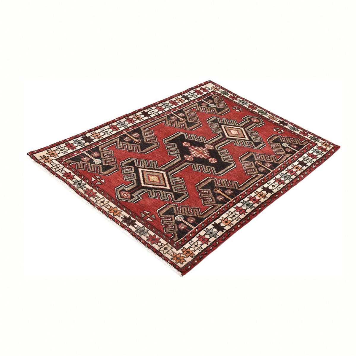 Tapis persan - Nomadic - 153 x 100 cm - rouge