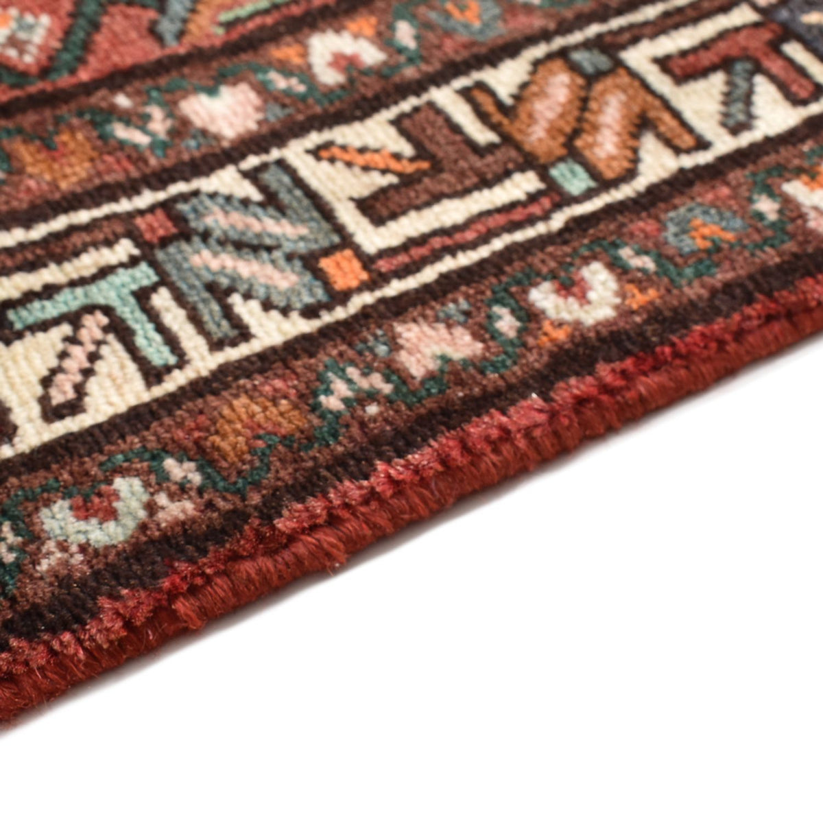 Tapis persan - Nomadic - 163 x 100 cm - rouge foncé