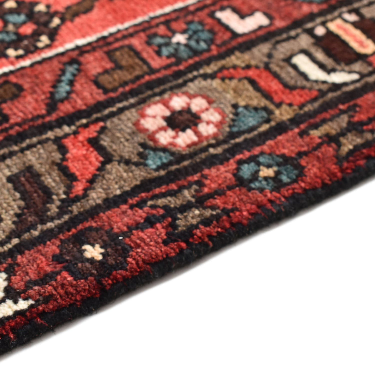 Tapis persan - Nomadic - 154 x 100 cm - rouge clair