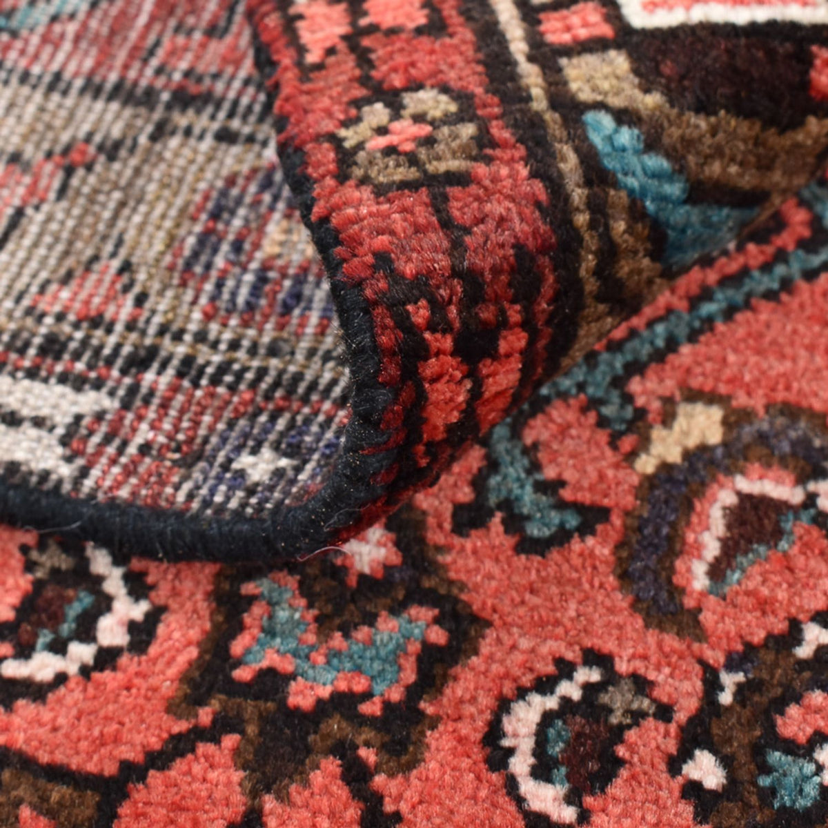 Tapis persan - Nomadic - 154 x 100 cm - rouge clair