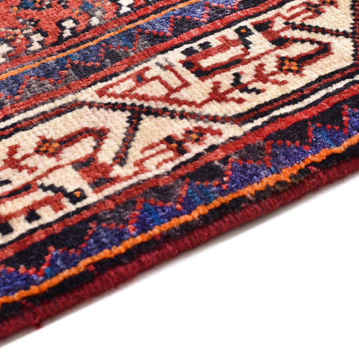 Tapis persan - Classique - 155 x 100 cm - rouge