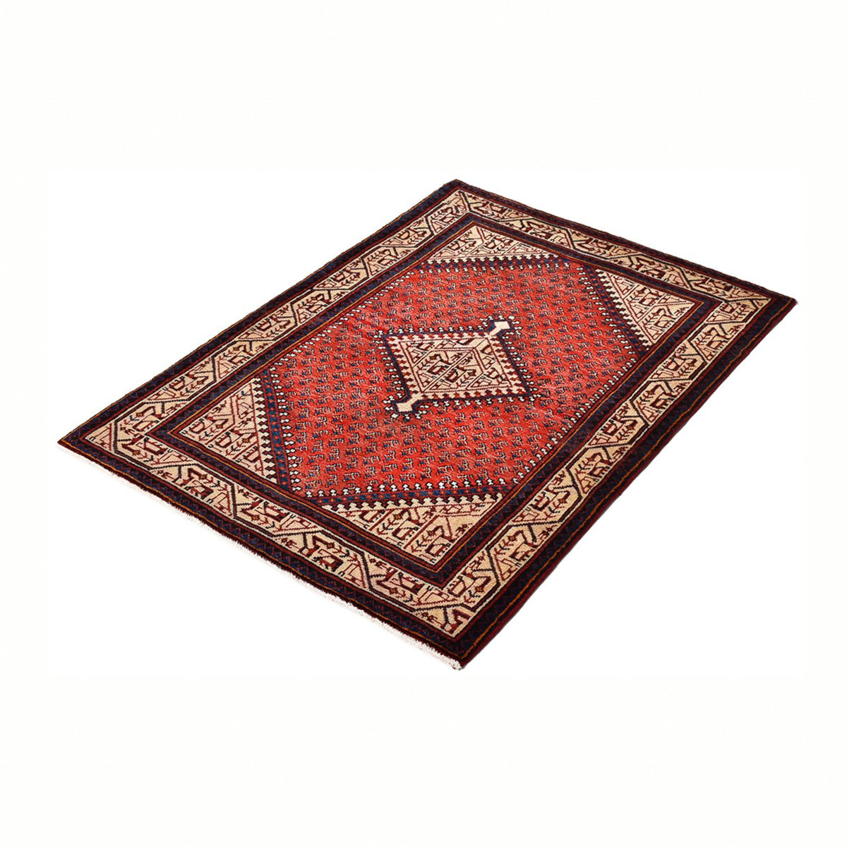 Tapis persan - Classique - 155 x 100 cm - rouge