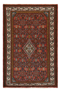 Tapis persan - Nomadic - 150 x 99 cm - rouge foncé