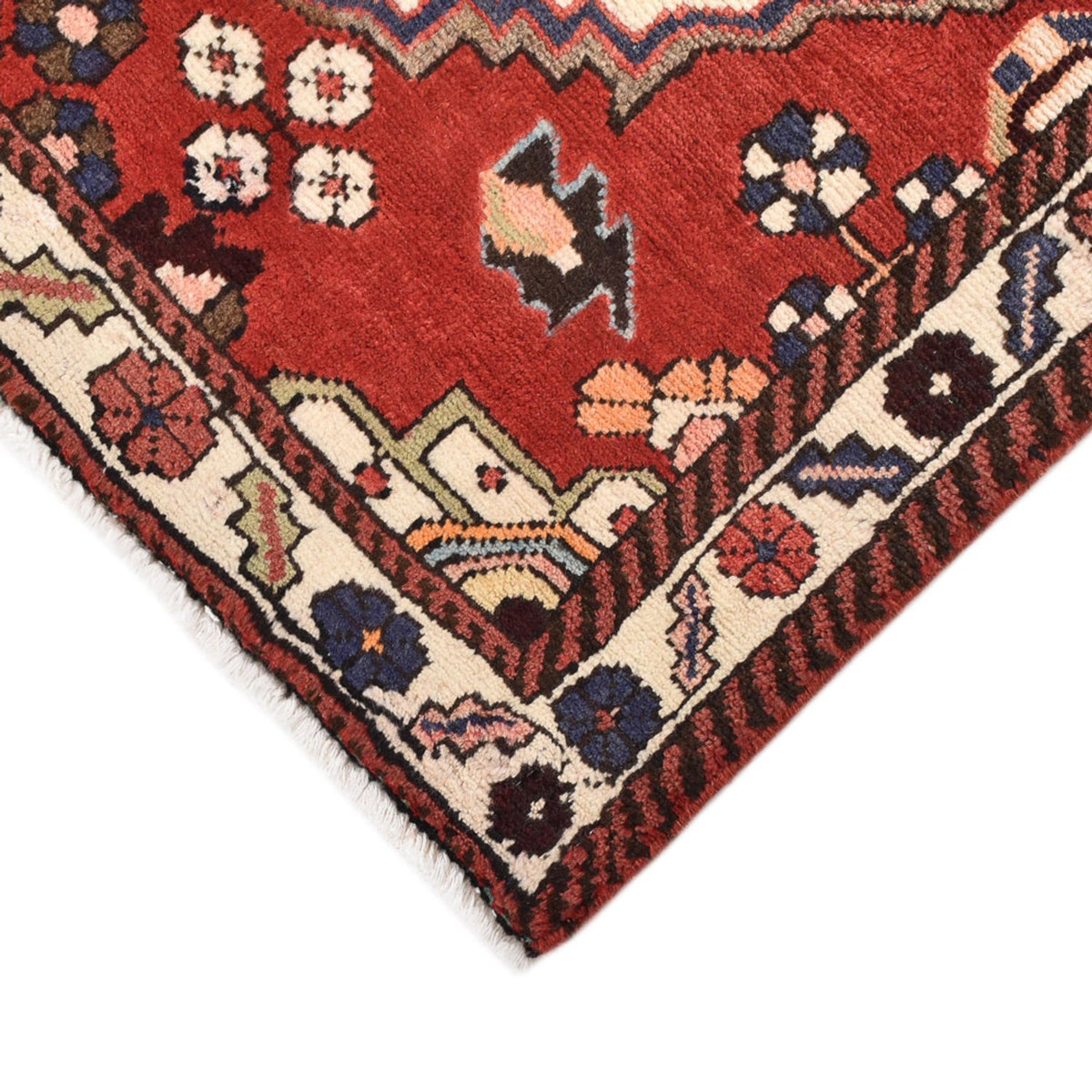Tapis persan - Nomadic - 154 x 101 cm - rouge