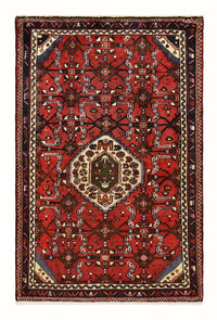 Tapis persan - Nomadic - 151 x 99 cm - rouge