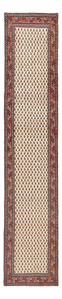 Tapis de couloir Tapis persan - Classique - 389 x 75 cm - beige clair