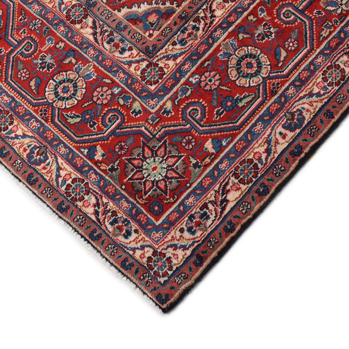 Tapis persan - Nomadic - 332 x 223 cm - rouge clair