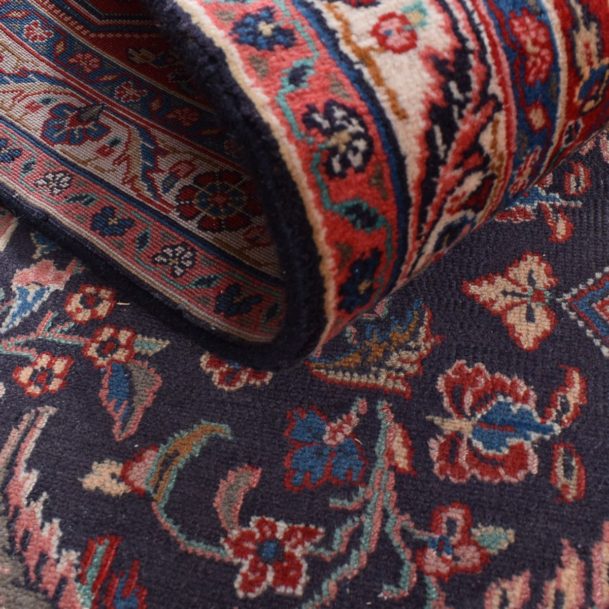 Tapis persan - Nomadic - 332 x 223 cm - rouge clair