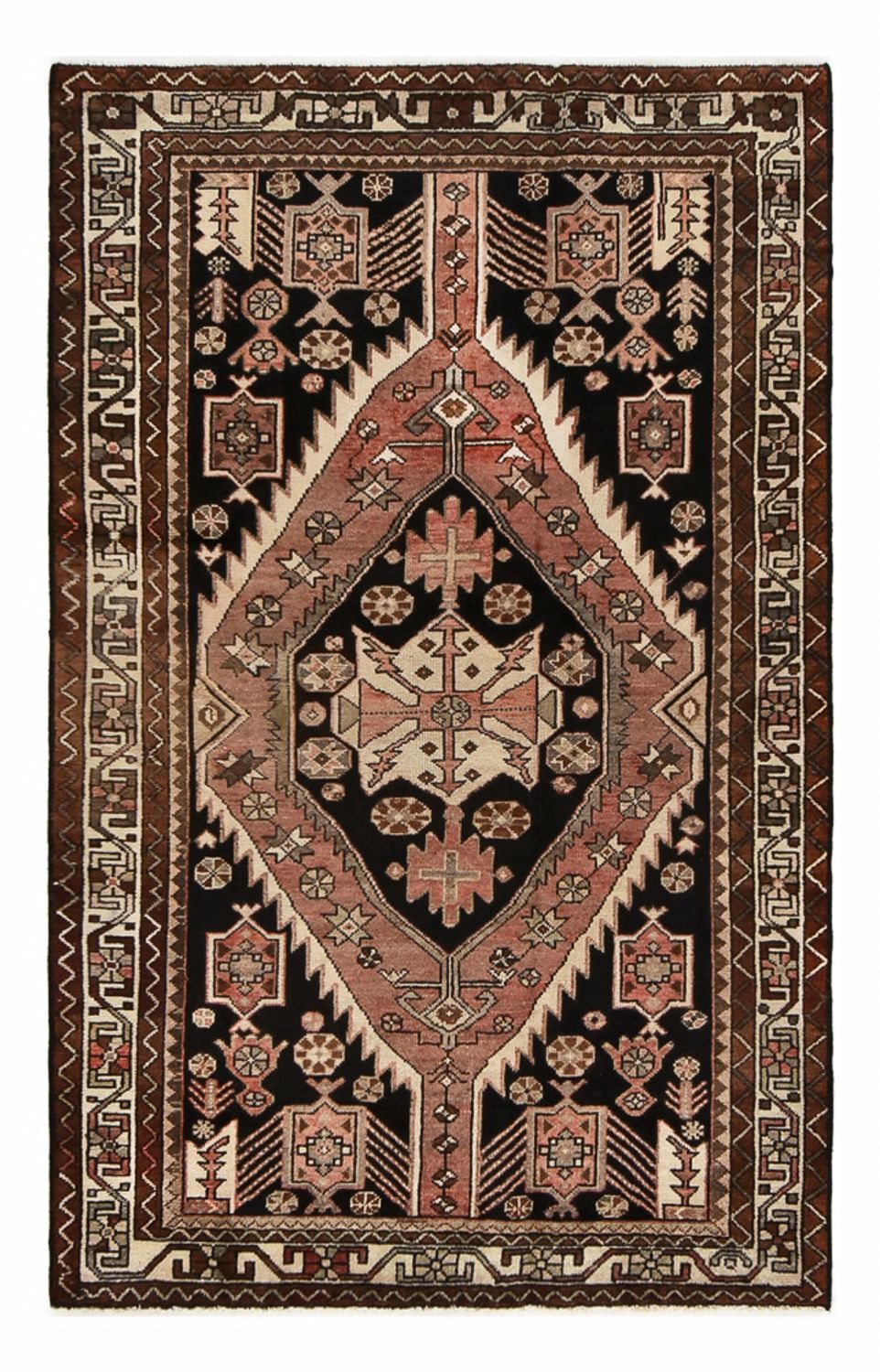 Tapis persan - Nomadic - 198 x 125 cm - multicolore