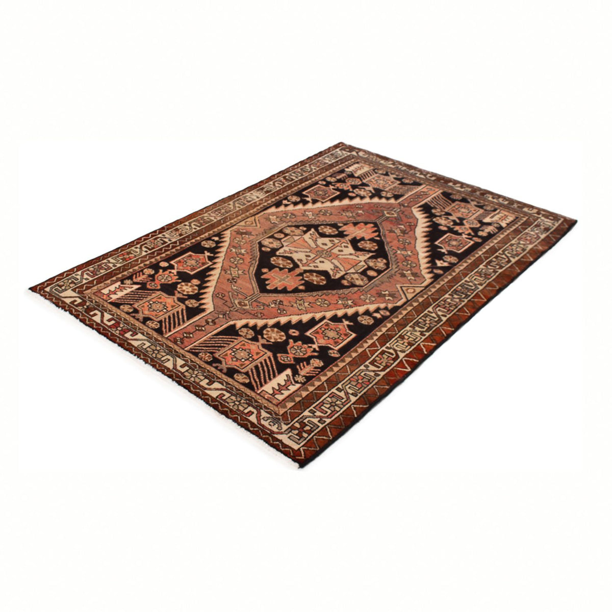 Tapis persan - Nomadic - 198 x 125 cm - multicolore