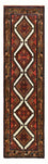Tapis de couloir Tapis persan - Nomadic - 292 x 75 cm - rouge foncé