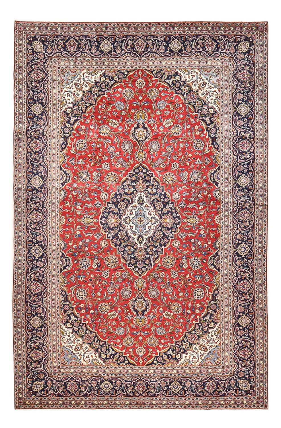 Tapis persan - Keshan - 470 x 298 cm - rouge
