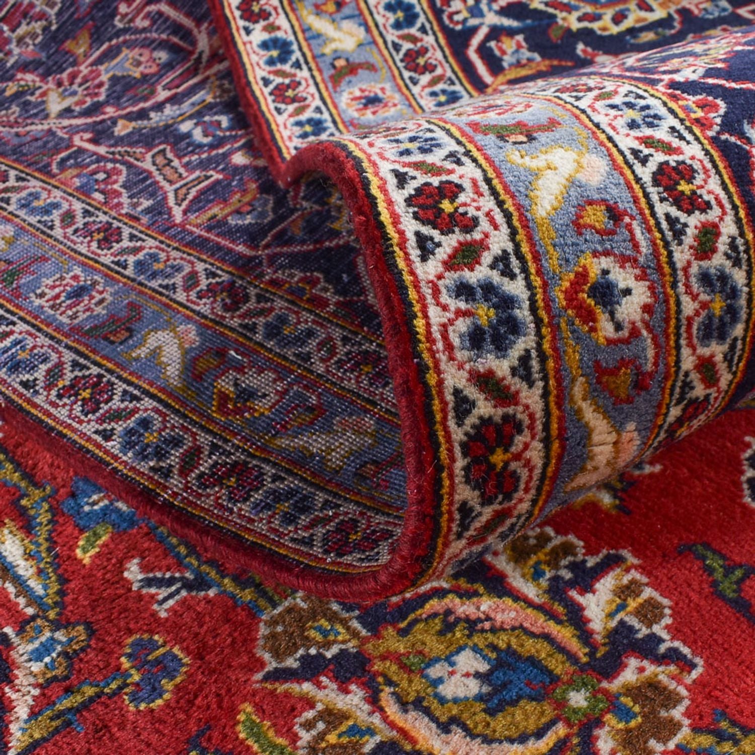 Tapis persan - Keshan - 470 x 298 cm - rouge