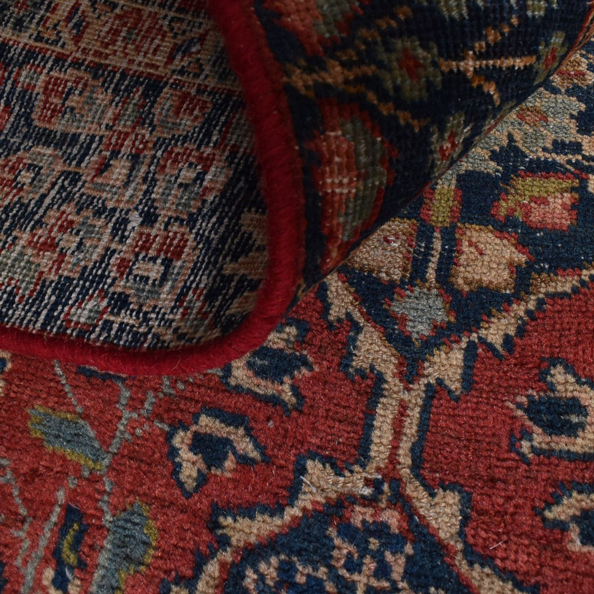 Tapis persan - Nomadic - 175 x 128 cm - rouge