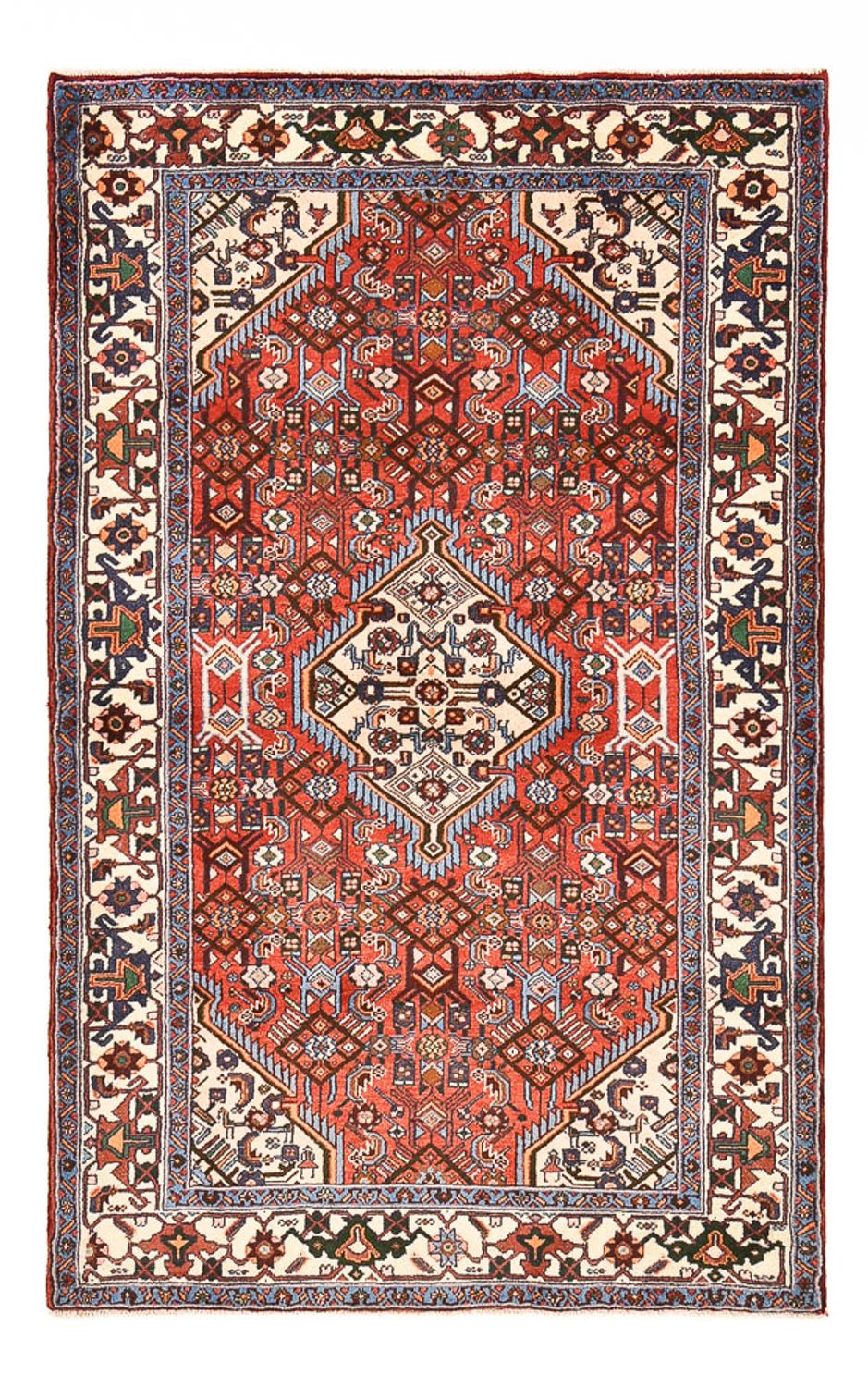 Tapis persan - Nomadic - 184 x 120 cm - multicolore