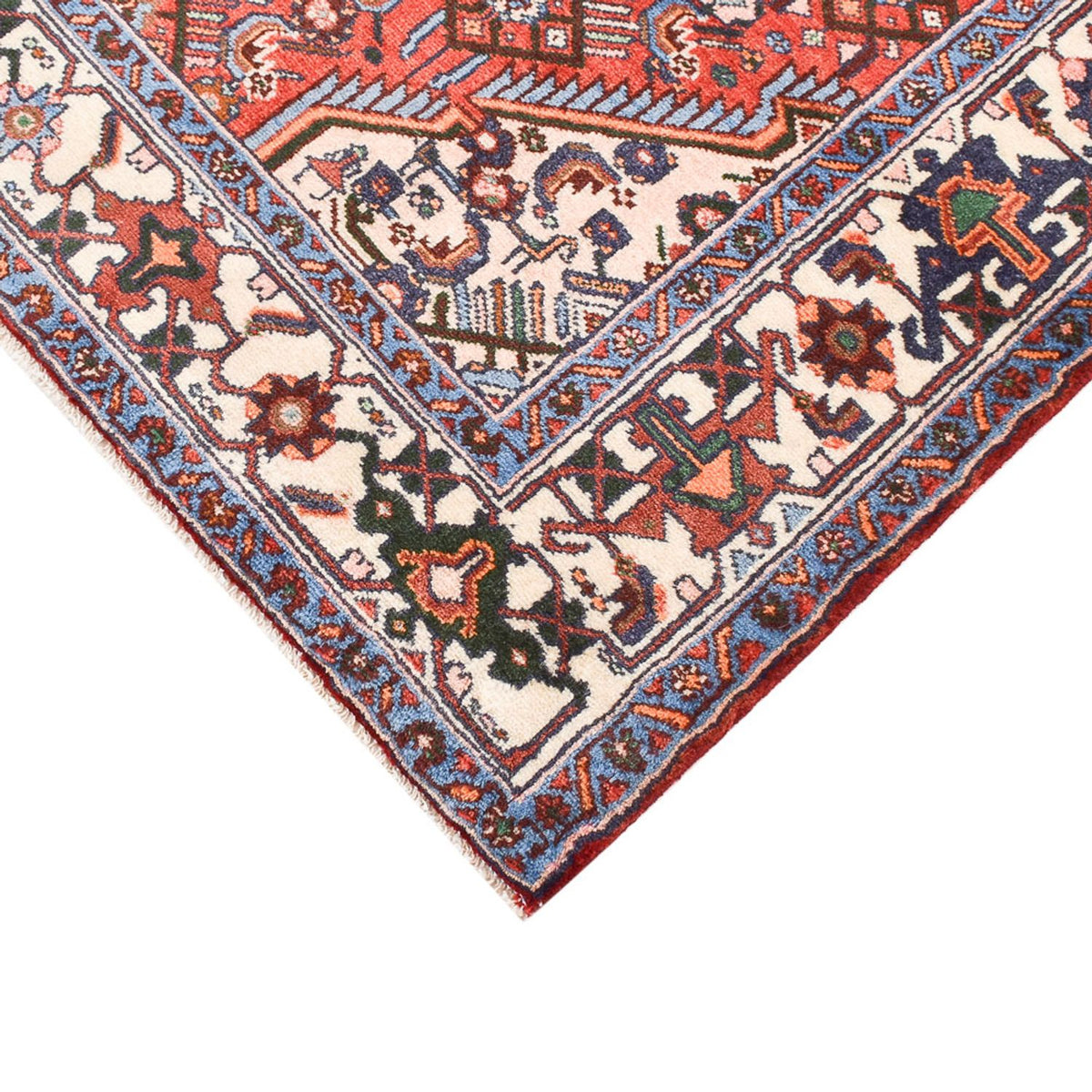 Tapis persan - Nomadic - 184 x 120 cm - multicolore