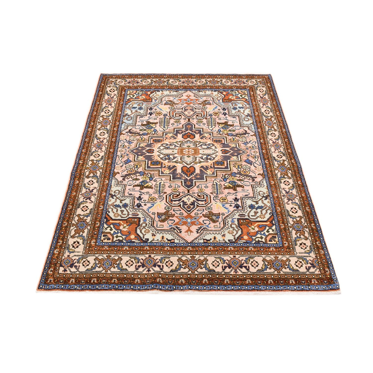 Tapis persan - Nomadic - 193 x 140 cm - multicolore