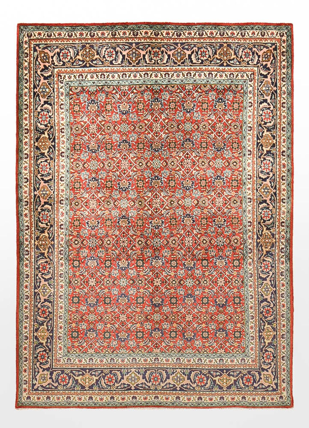 Tapis persan - Tabriz - 200 x 141 cm - multicolore