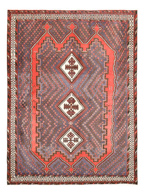 Tapis persan - Nomadic - 241 x 180 cm - rouille