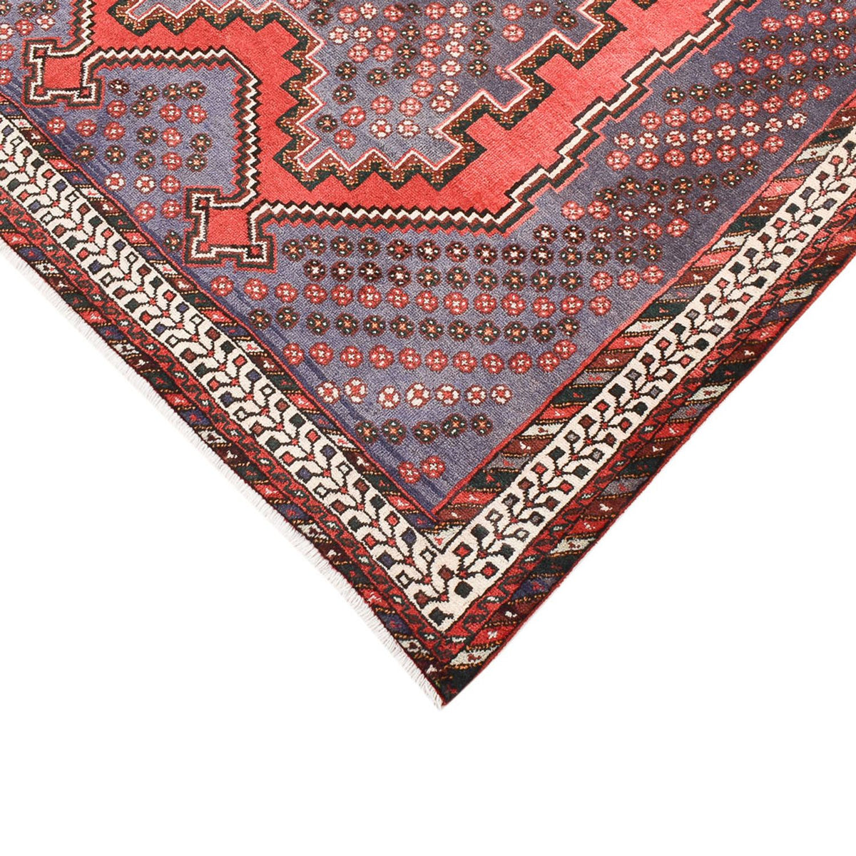 Tapis persan - Nomadic - 241 x 180 cm - rouille