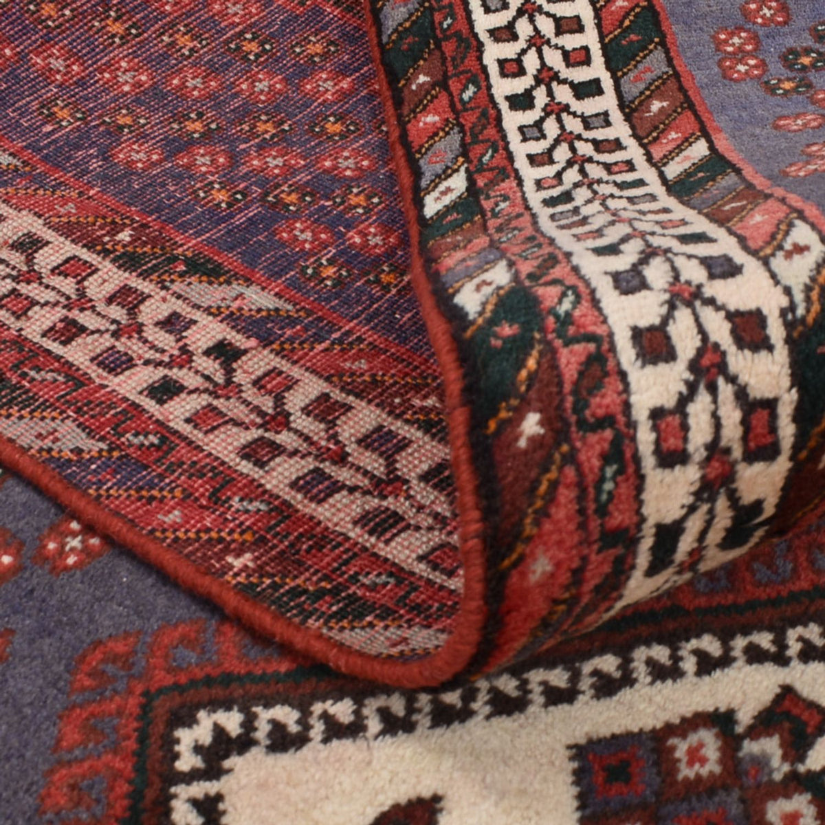 Tapis persan - Nomadic - 241 x 180 cm - rouille