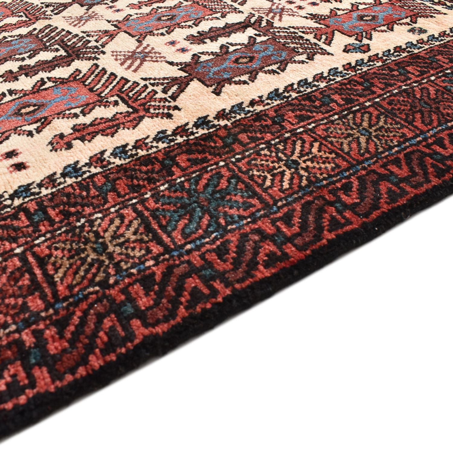 Tapis Belutsch - 155 x 98 cm - beige