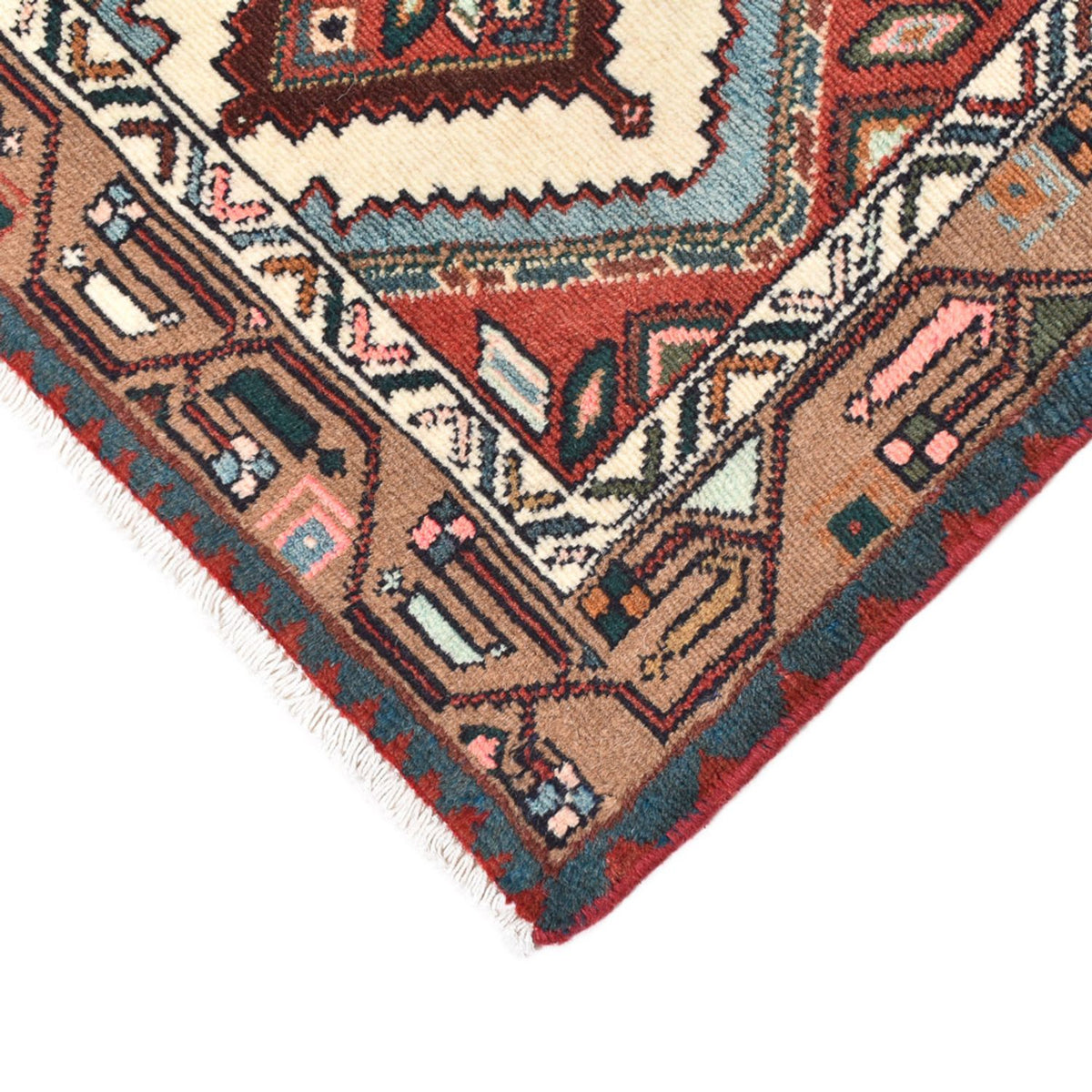 Tapis de couloir Tapis persan - Nomadic - 285 x 78 cm - multicolore