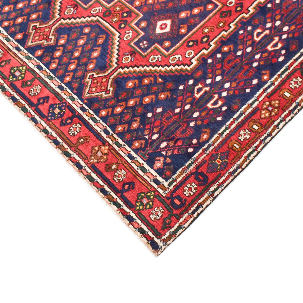 Tapis persan - Nomadic - 246 x 159 cm - rouille