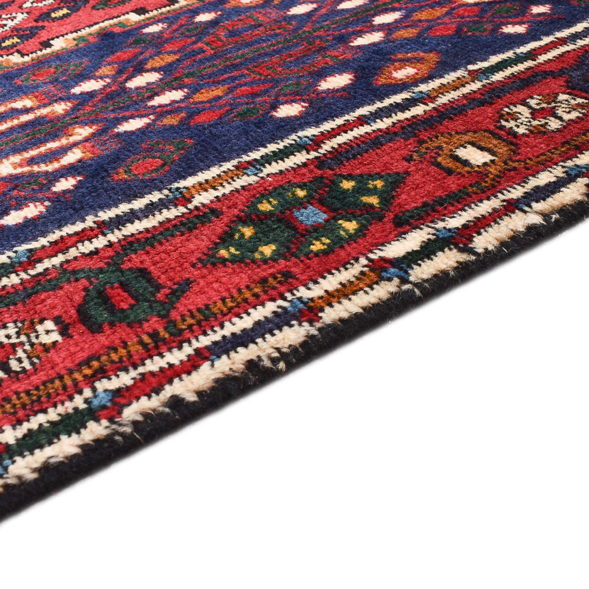 Tapis persan - Nomadic - 246 x 159 cm - rouille