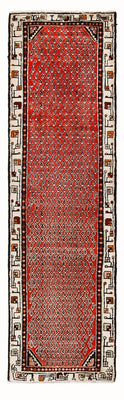 Tapis de couloir Tapis persan - Nomadic - 260 x 70 cm - rouge