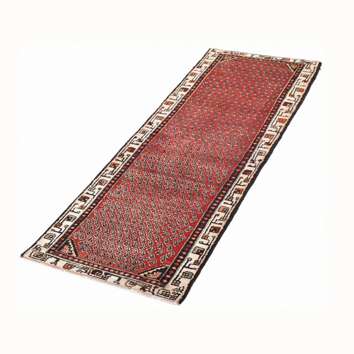 Tapis de couloir Tapis persan - Nomadic - 260 x 70 cm - rouge
